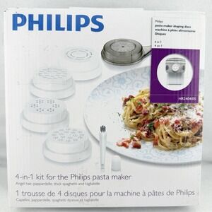 Philips 4-in-1 Kit Shaping Discs For The Philips Pasta Maker New Open Box